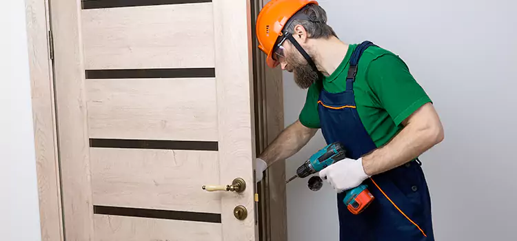 Replace Internal Door Handle with Lock Palm Coast